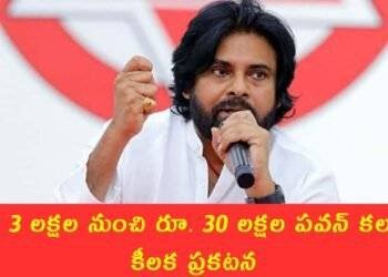 Pawan Kalyan Labour Day Free Insurance Scheme 2025